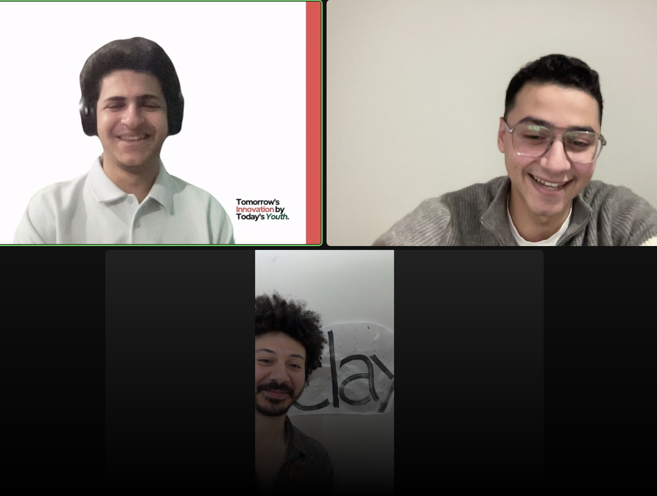 Nur and Anas receive weekly advice from their industry leader, Clay’s CEO ($3B val.), thanks to Genoa ES.