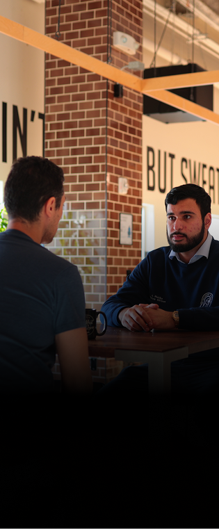 Ali was introduced to his industry leader, Pat Kinsel, CEO of Proof, $700M val. by a Genoa ES mentor.