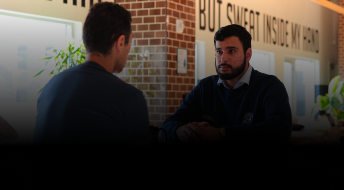 Ali was introduced to his industry leader, Pat Kinsel, CEO of Proof, $700M val. by a Genoa ES mentor.